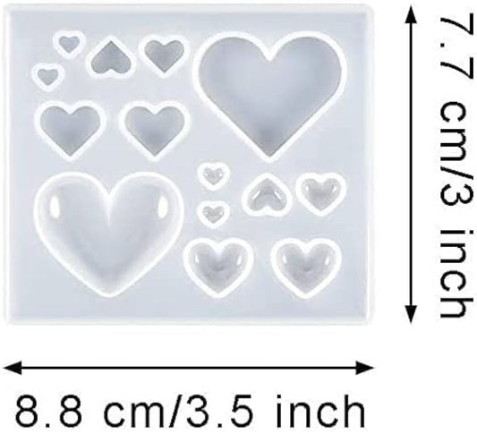 14 Cavity Heart Mold