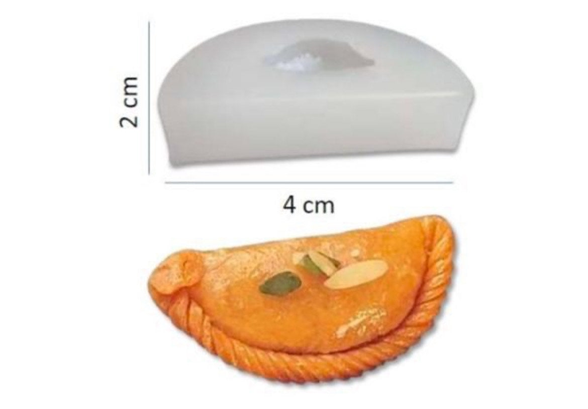 Gujiya Candle Mold
