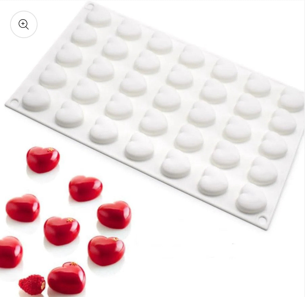 Mini Heart Shapes Mold