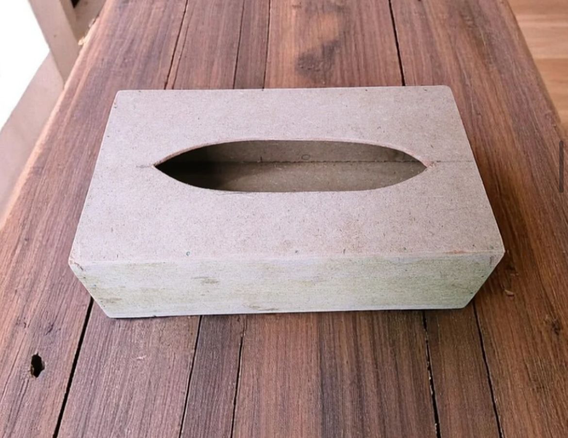 MDF Tissue Box- Premium Qyality Craft Base