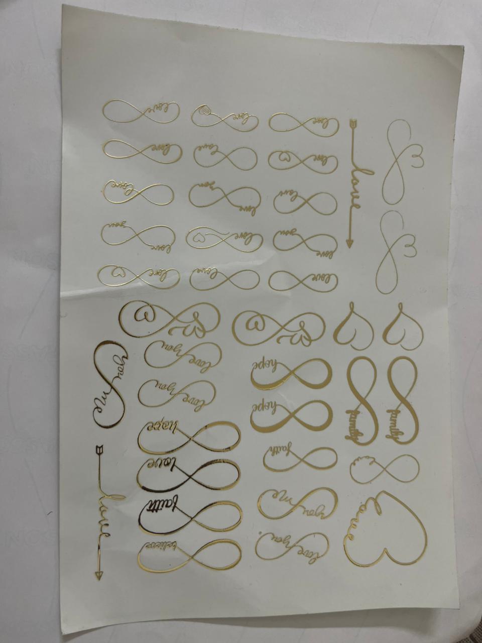 Infinite Love Sticker Sheet