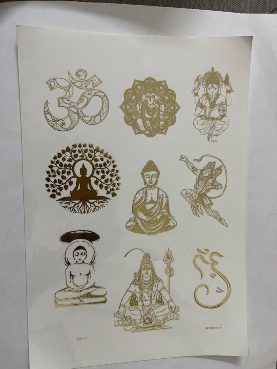 Divine Gods Sticker Sheet