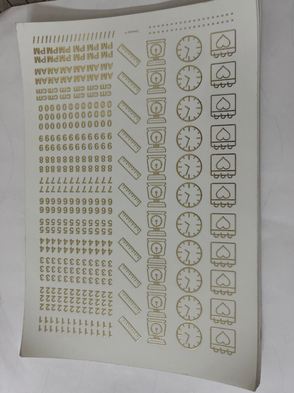 Milestone Moments Sticker Sheet