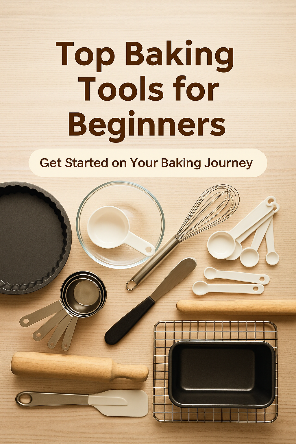 🧁 Top 10 Baking Tools Every Beginner Needs to Start Baking at Home