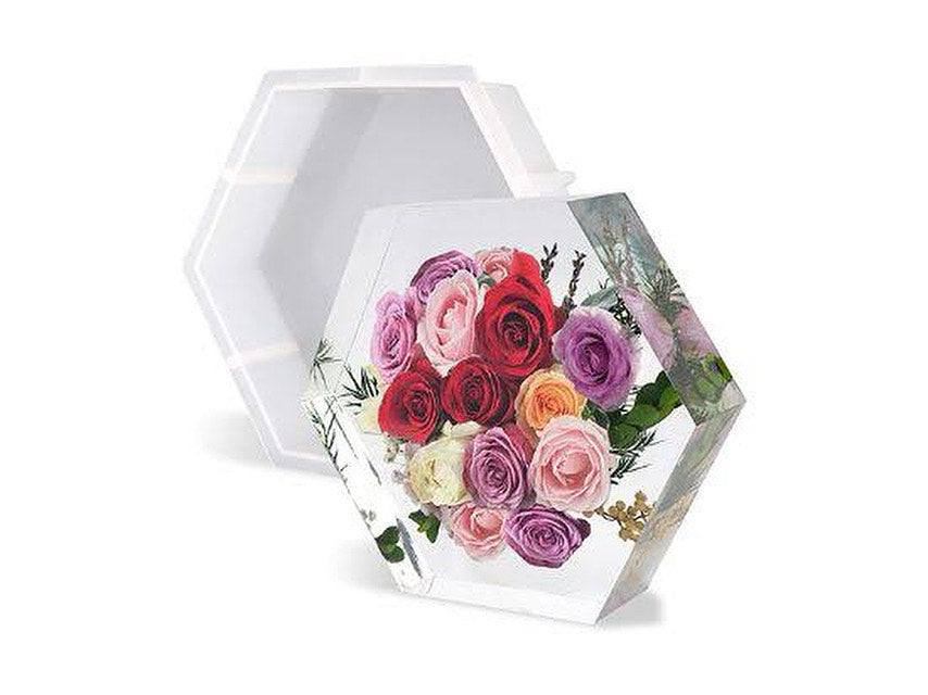 Hexagon Deep Mold For Casting 50 mm