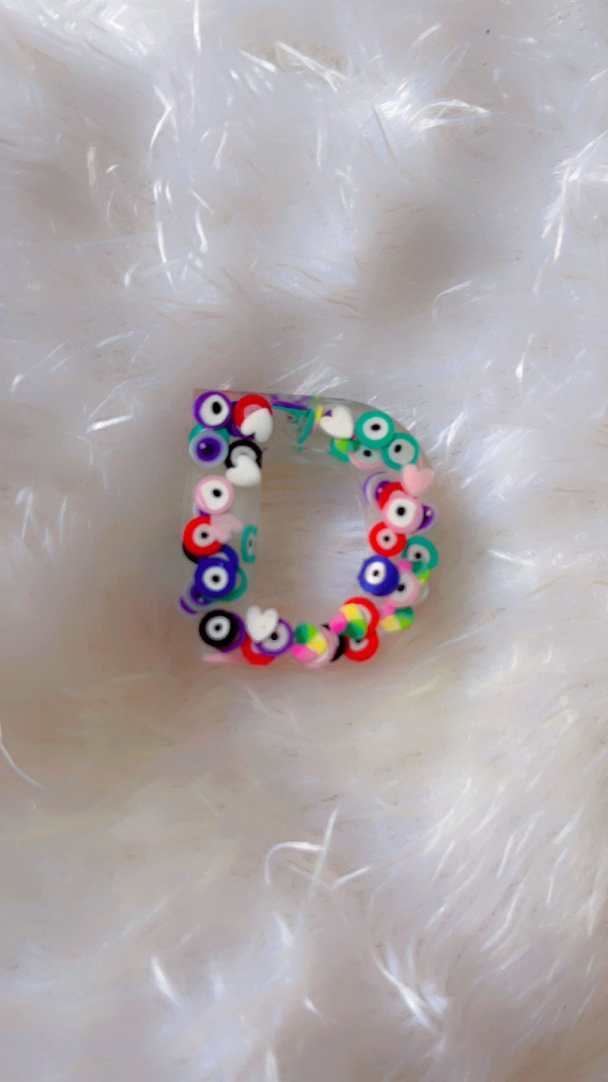 Custom Resin Keyrings (Photo Keyrings/ Name Keyrings/ Alphabet Keyrings)