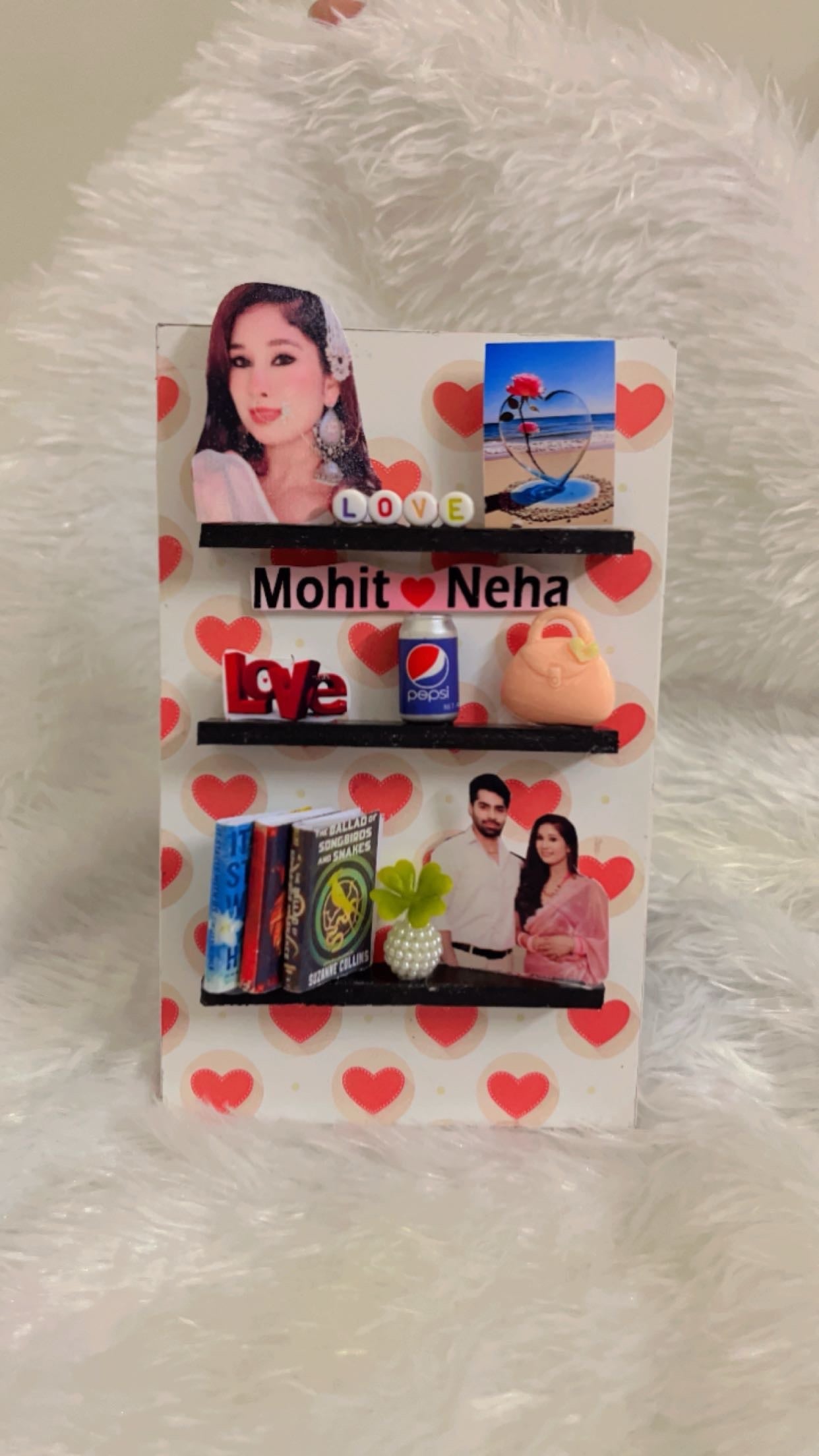 Personalized 3D Miniature Shadow Box || 3D Fridge Magnet