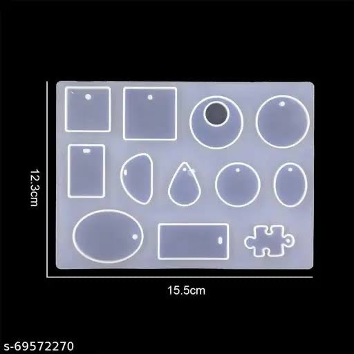 12 Cavity Pendant Mold