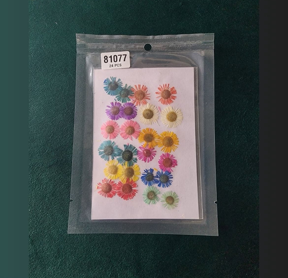 Premium Press On Flowers Sheet