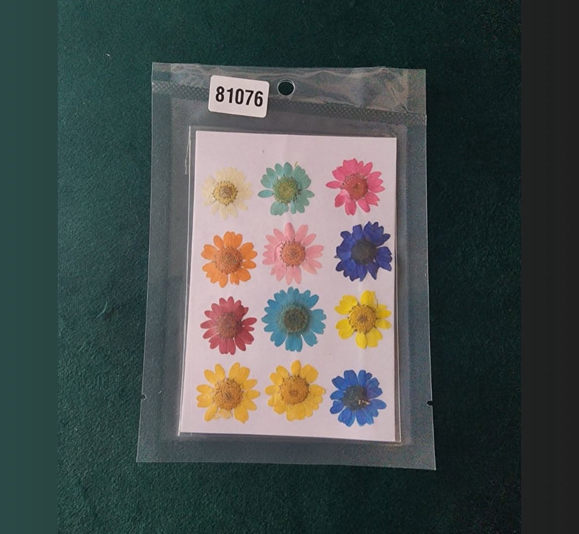 Mixed Color Daisy Flowers Sheet