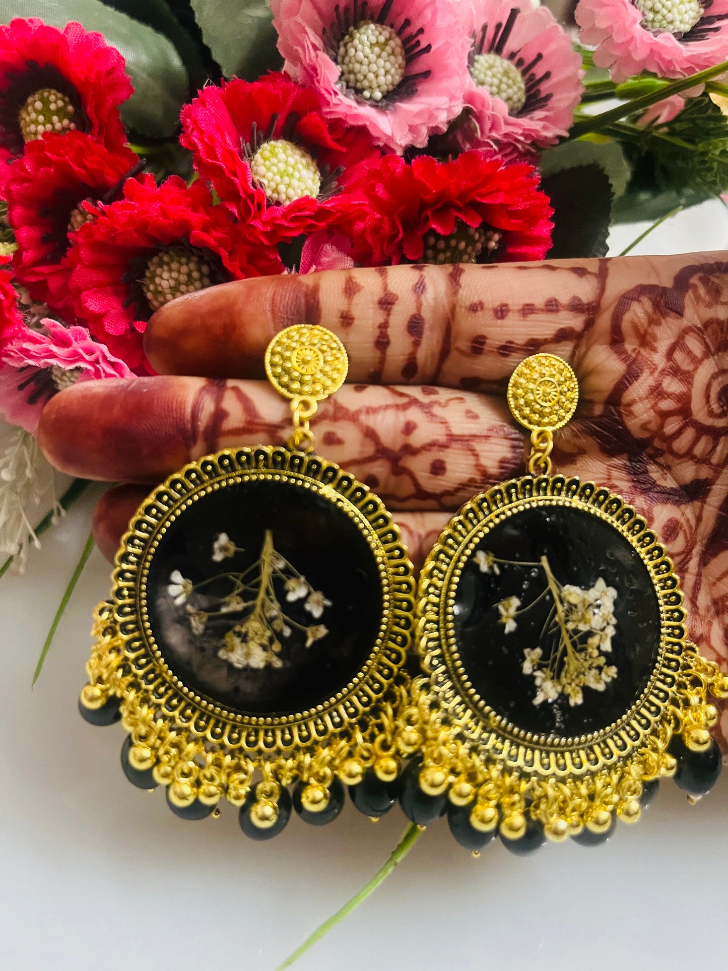 Custom Handcrafted Jewellery | Earings | Heart Pendant | Double Bracelet | Single Bracelet