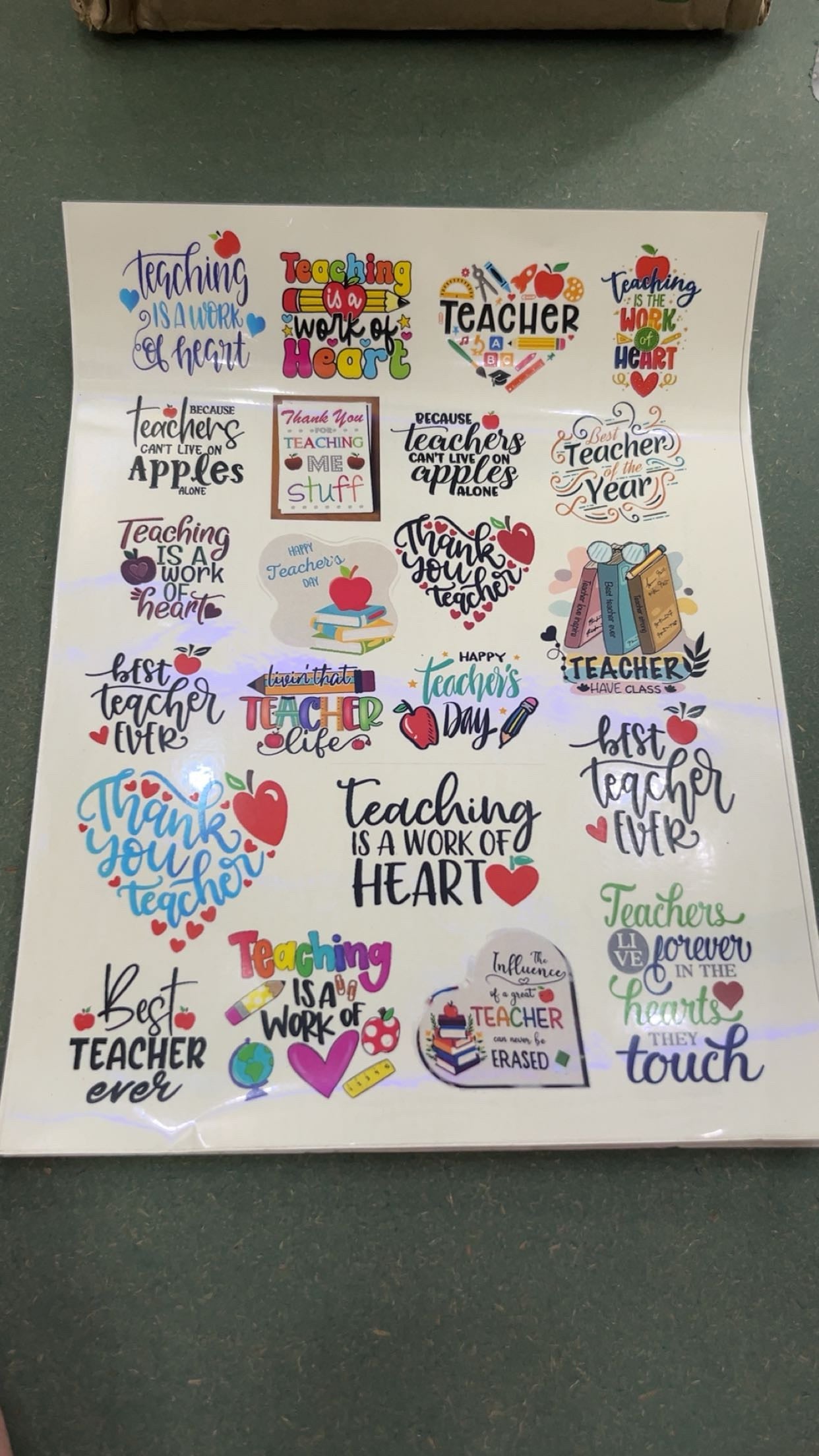 Colored Sticker Design 8