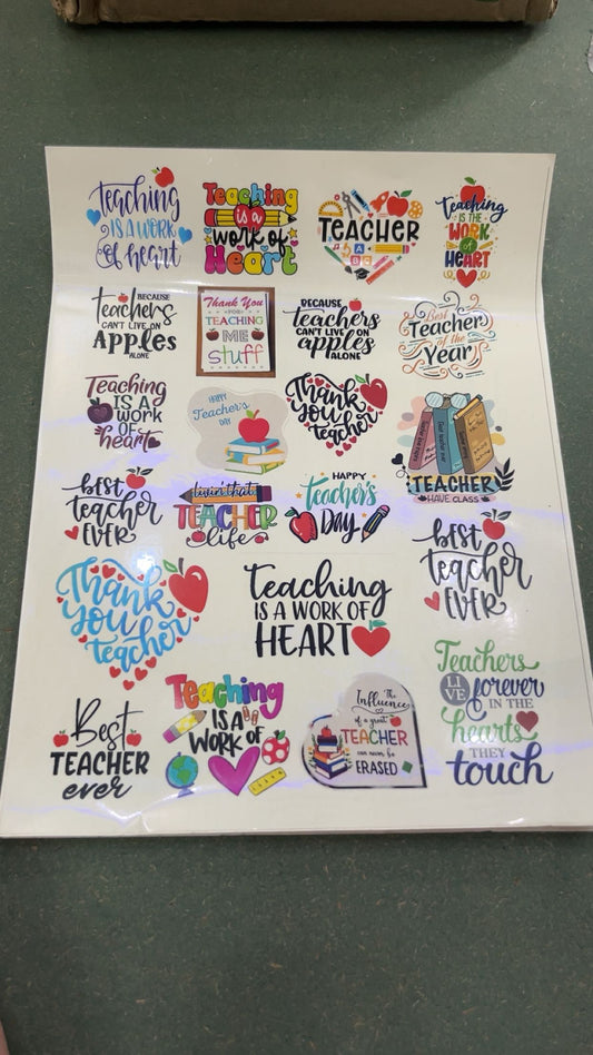 Colored Sticker Design 8