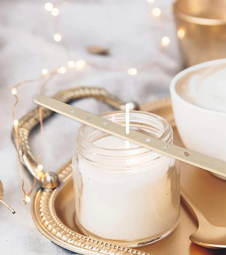 Wooden Multi Wick Holder 10Pc