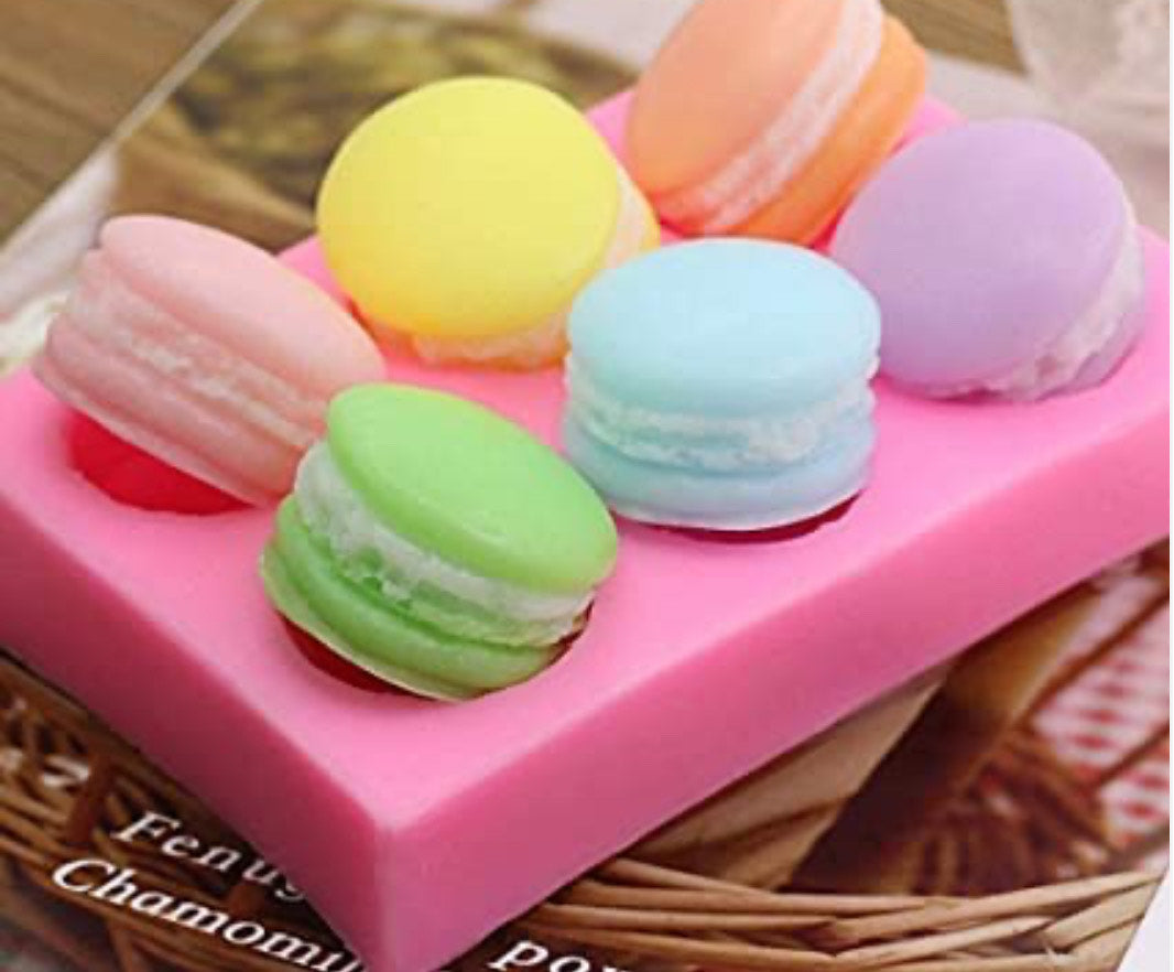 Macaron Cookie 6 Cavity Mold