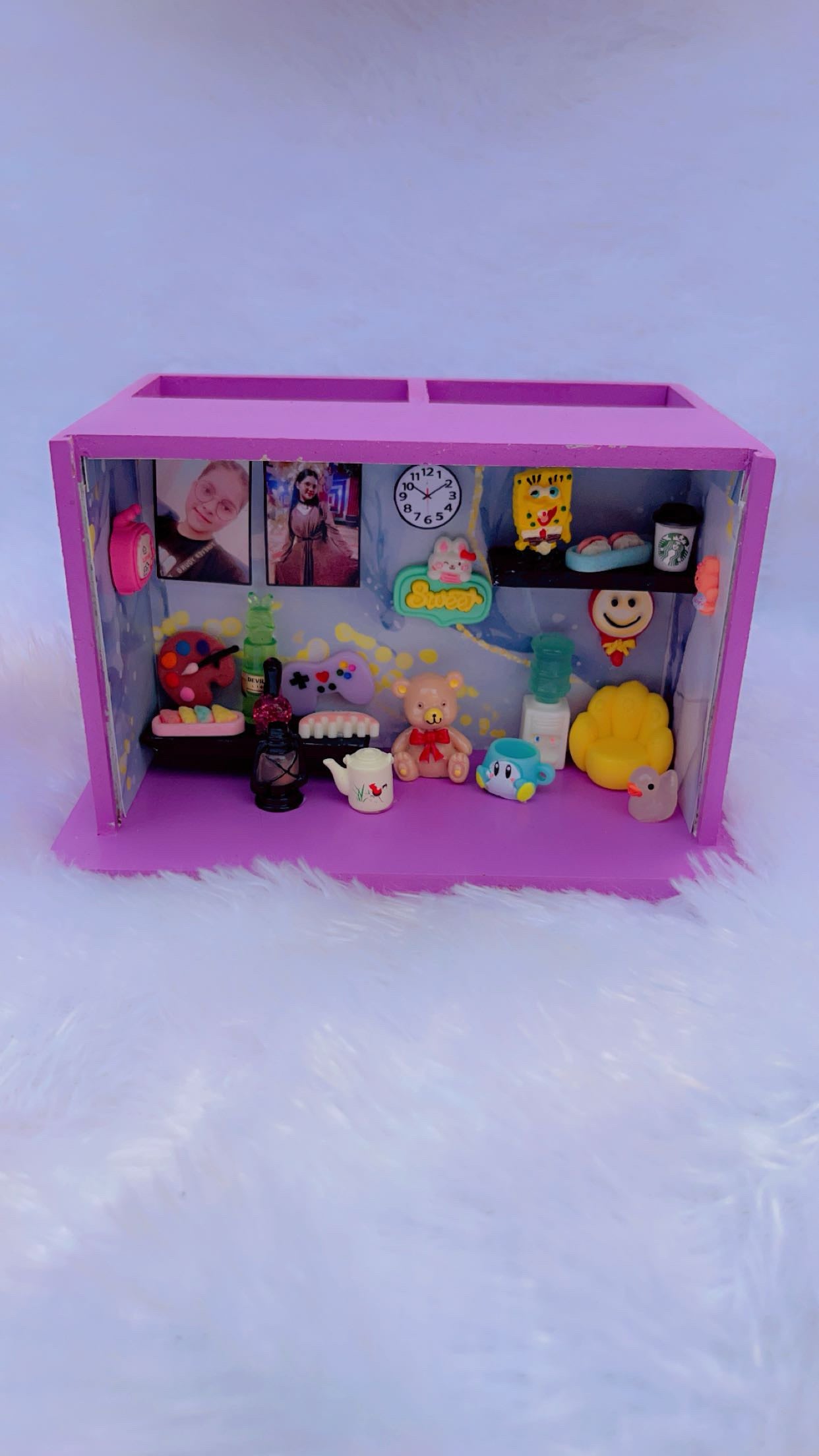 Personalized 3D Miniature Shadow Box || 3D Fridge Magnet