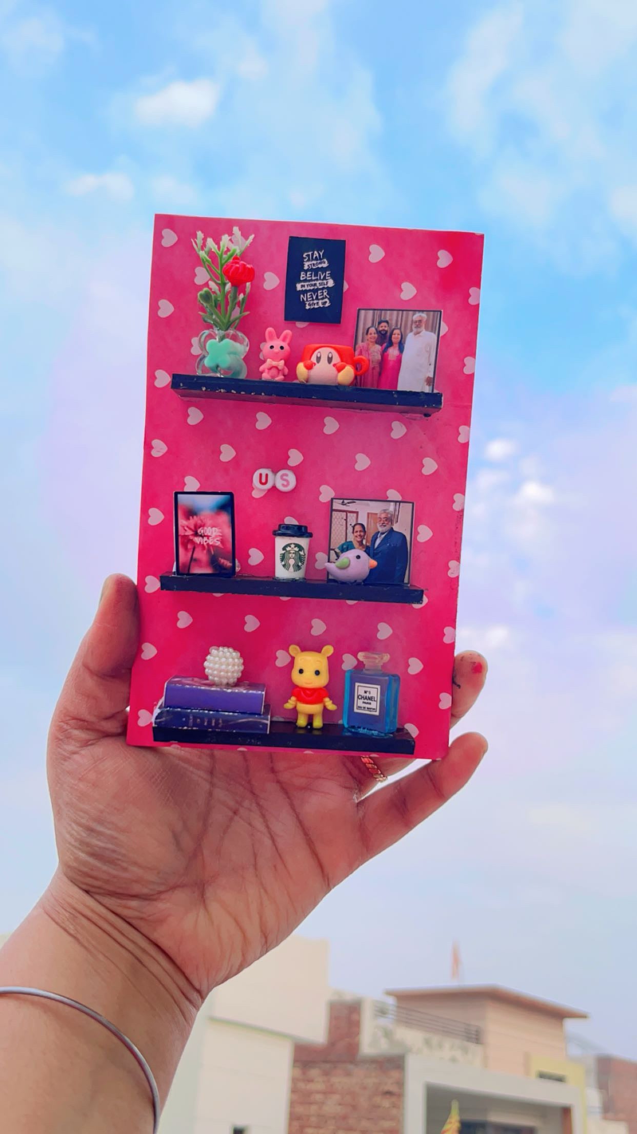 Personalized 3D Miniature Shadow Box || 3D Fridge Magnet