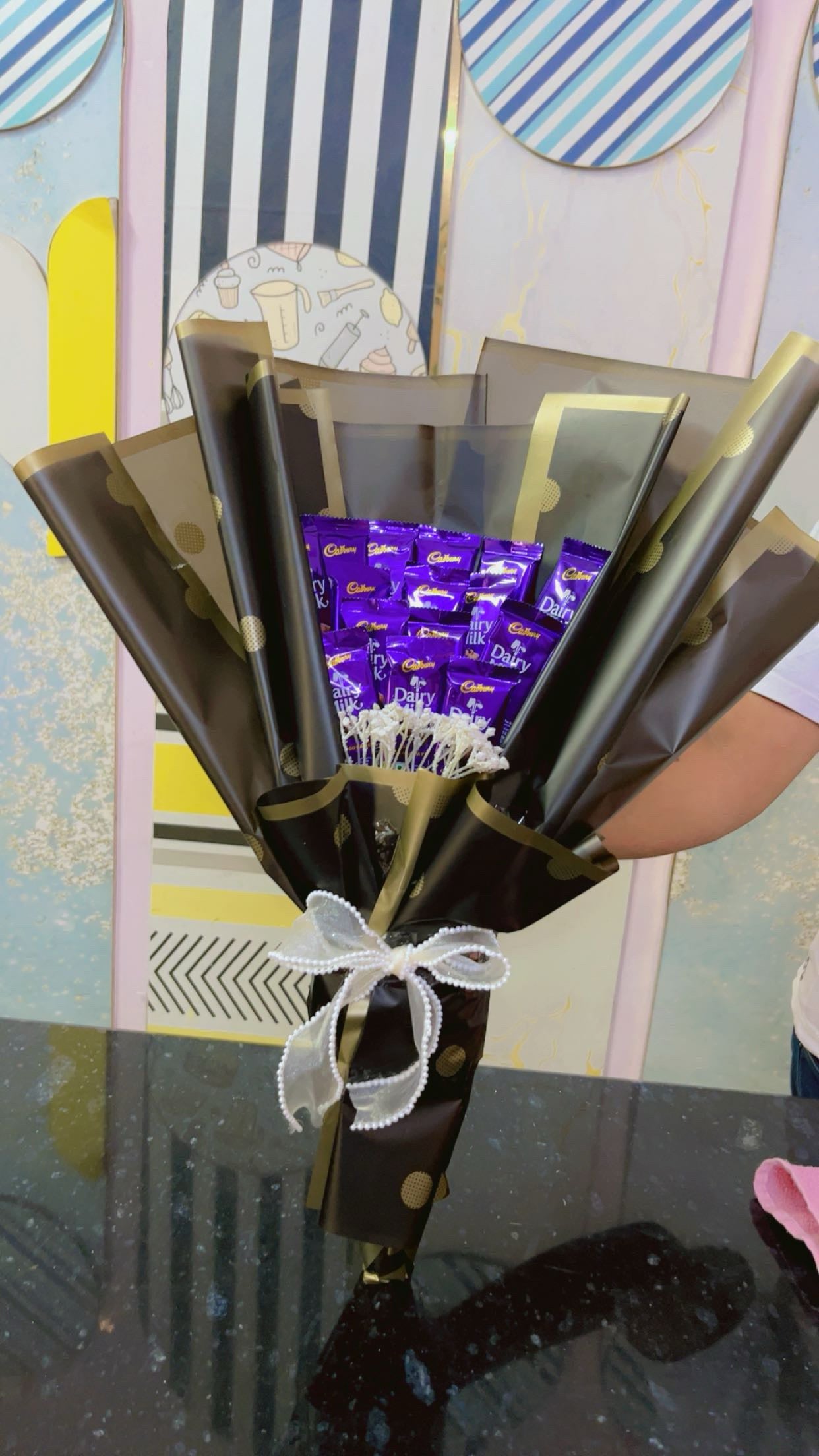 Personalized Handcrafted Chocolate Bouquet Gift