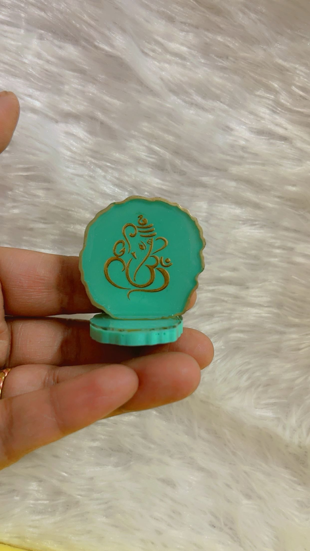 Handcrafted Car Dashboard Stand