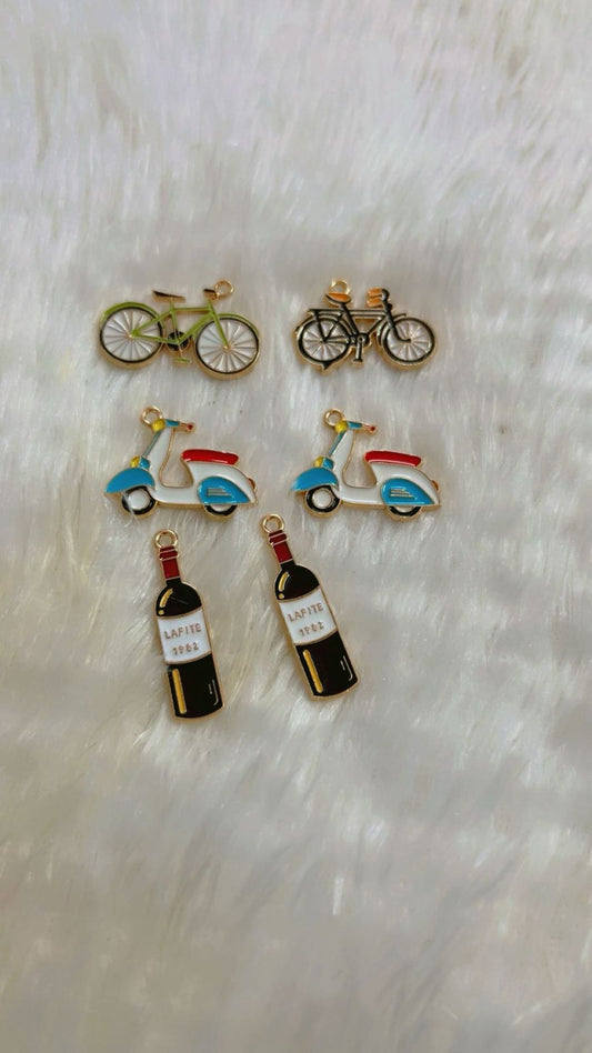 Bicycle/Scooter/Wine Rakhi Charm