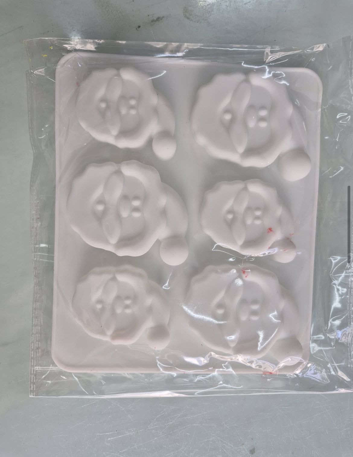 Santa face mould
