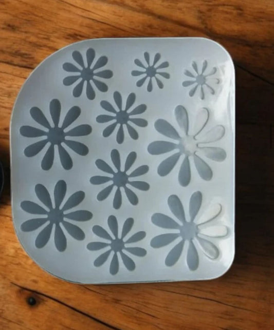 10 cavity 3d flower mould