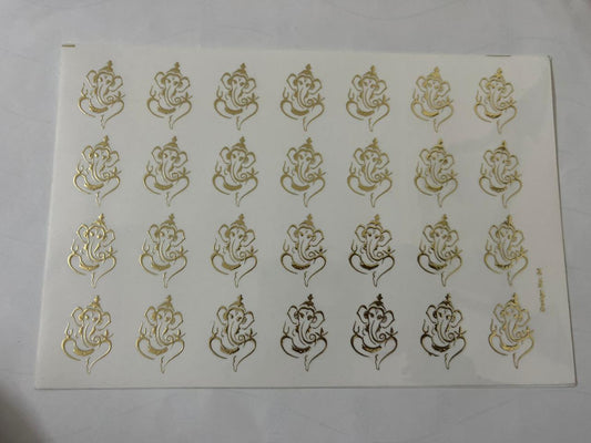 Ganpati Ji Sticker Sheet