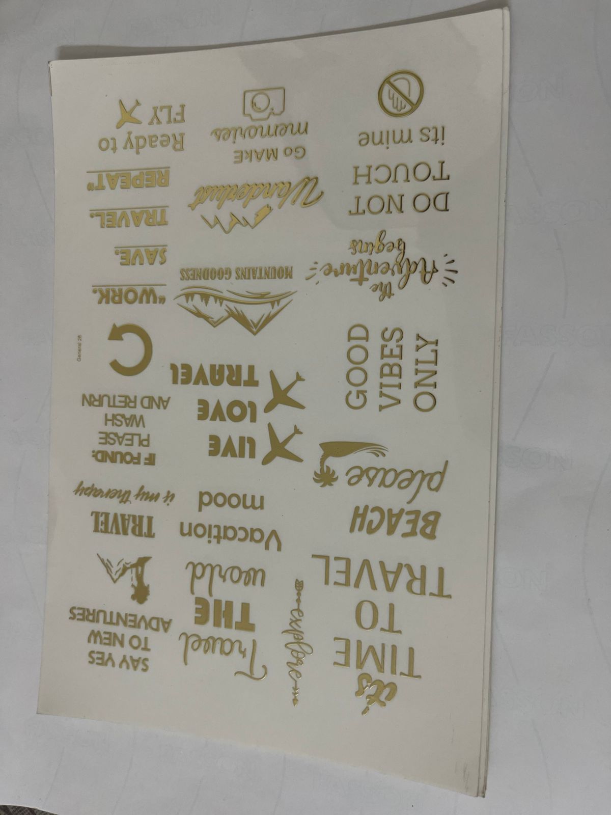 Bold Expressions Sticker Sheet