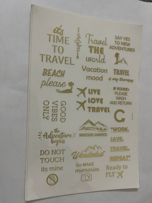 Bold Expressions Sticker Sheet