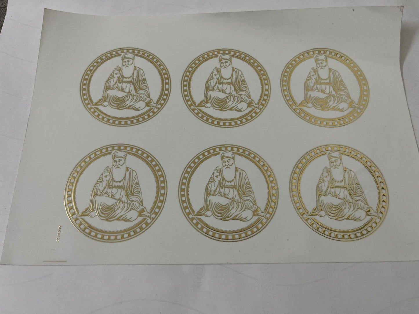 Guru Nanak Dev Sticker Sheet