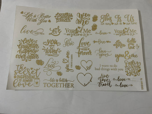 Couple Love Vibe Sticker