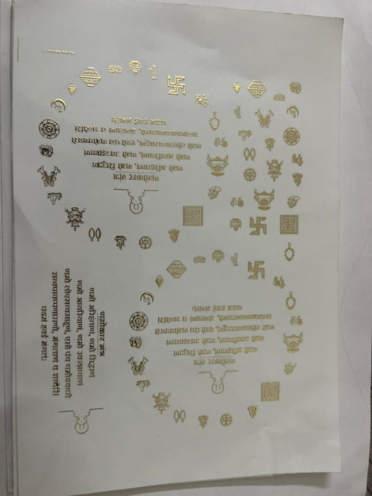 Namokar Mantra Sticker