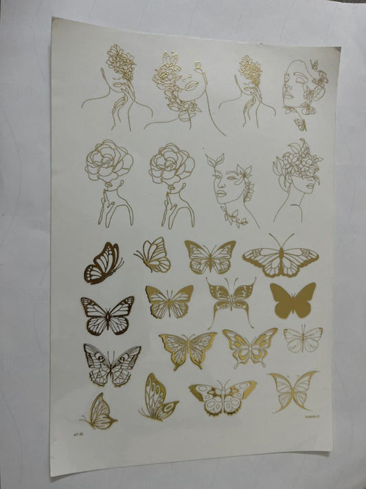 Butterfly Blossom Sticker Sheet