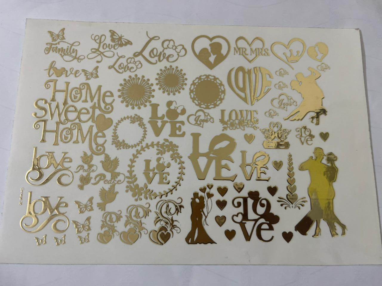 Couple Special Sticker Sheet