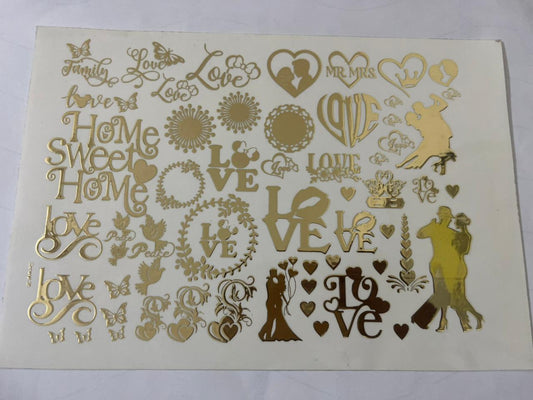 Couple Special Sticker Sheet