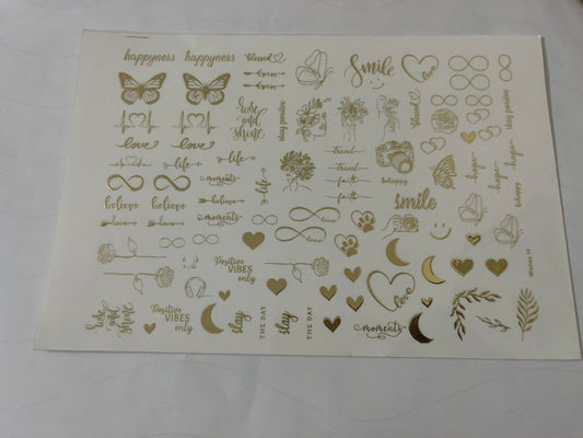 Creative Moments Sticker Sheet